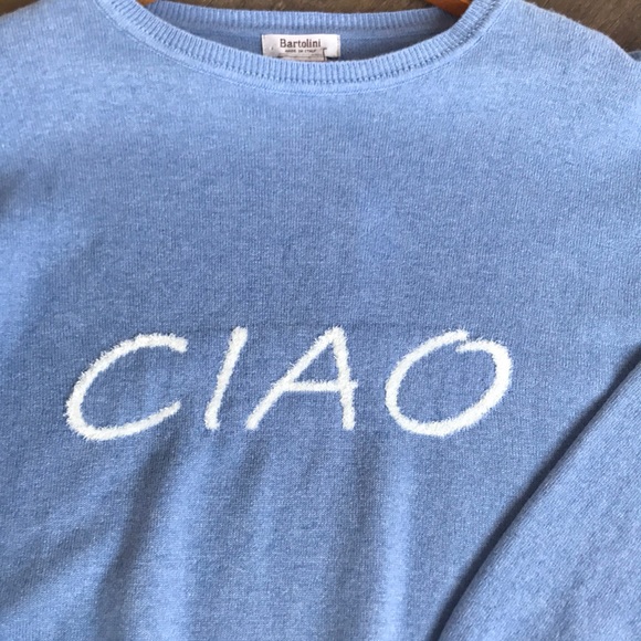 NWT Bartolini “Ciao” Sweater - Picture 3 of 7
